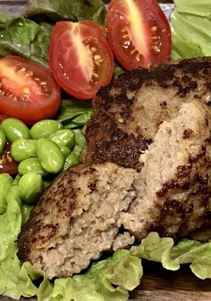 味付きハンバーグ-レシピのメイン写真