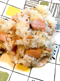 鮭とミョウガのお寿司-レシピのメイン写真