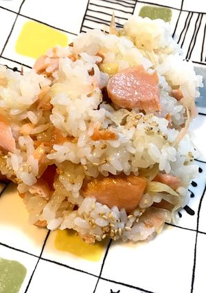 鮭とミョウガのお寿司-レシピのメイン写真