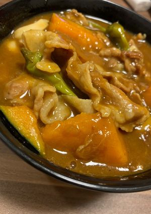 レトルトカレーで簡単カレーうどん-レシピのメイン写真