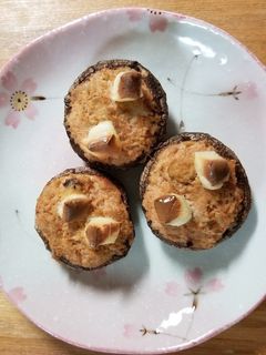 椎茸の明太ツナマヨ詰め-レシピのメイン写真