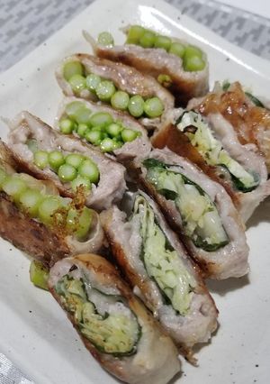 春巻き皮で簡単肉巻き-レシピのメイン写真