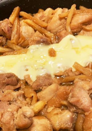 フライドポテトリメイク チーズタッカルビ-レシピのメイン写真