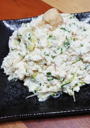 簡単酒肴☆薬味いっぱい崩し豆腐-レシピのメイン写真