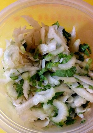 いかくんセロリ-レシピのメイン写真