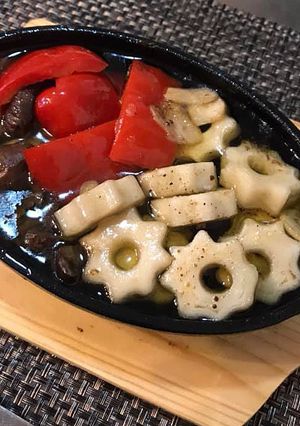 簡単！驚き食感☆ちくわぶのアヒージョ-レシピのメイン写真