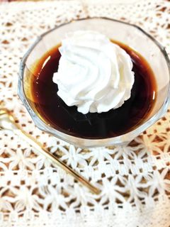 簡単♪コーヒーゼリー(ゼラチン使用)-レシピのメイン写真