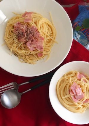 <子どもレシピ>カルボナーラ-レシピのメイン写真