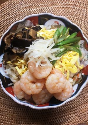ちらし寿司（一升200g・20人分）-レシピのメイン写真