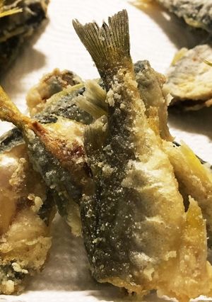 鯵、カマス、フッコ、サッパ、はぜの唐揚げ-レシピのメイン写真