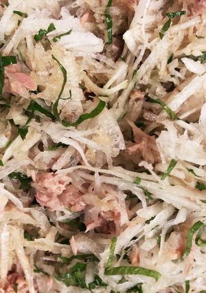大量消費☆ツナと大葉のさっぱり大根サラダ-レシピのメイン写真