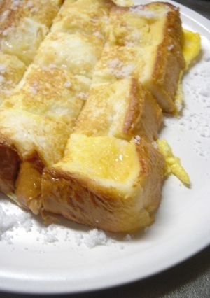 ふわっふわ♪簡単ささっとフレンチトースト-レシピのメイン写真