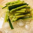 胡麻ダレ推奨●アスパラ&ズッキーニの素麺