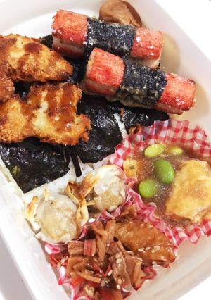 旦那さんのお弁当159-レシピのメイン写真