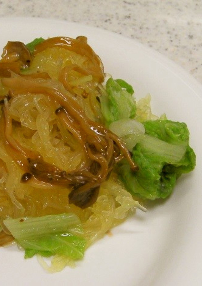 そうめん南瓜のえのき和え-レシピのメイン写真