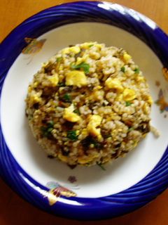 ヘルシー!高菜の炒飯風混ぜご飯!-レシピのメイン写真