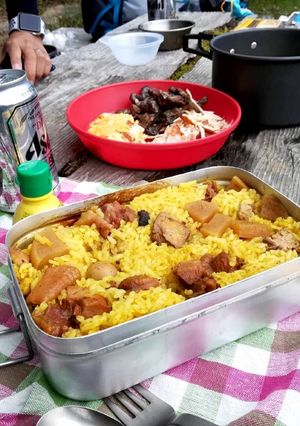 ラージメスティンでカレーピラフ-レシピのメイン写真
