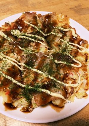 キャベツが旨いお好み焼-レシピのメイン写真