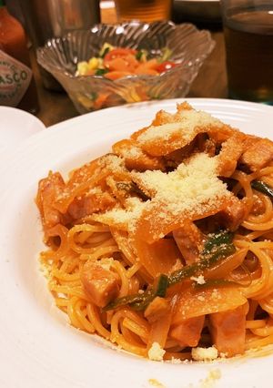 とおちゃんのナポリタン-レシピのメイン写真