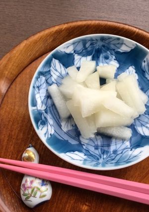 冬瓜の糠漬け～発酵ぬかどこ使用-レシピのメイン写真