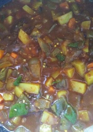 夏野菜カレー-レシピのメイン写真