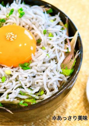 ✼あっさり美味しい✼絶品しらす丼-レシピのメイン写真