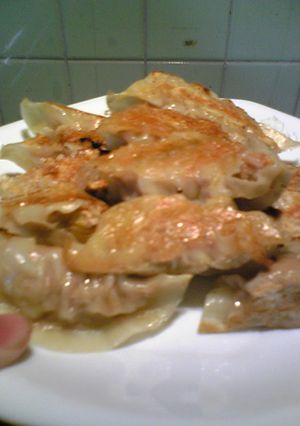 簡単　キムチ餃子-レシピのメイン写真