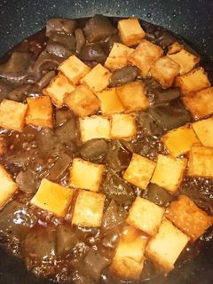 こんにゃくと厚揚げの味噌煮-レシピのメイン写真