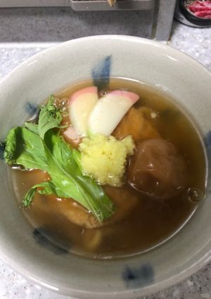 たぬきうどん-レシピのメイン写真