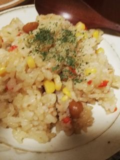 炊飯器で簡単エビピラフ-レシピのメイン写真