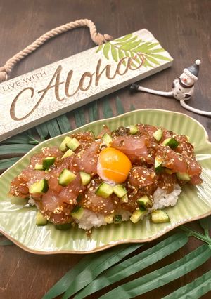 ＊醤油アヒポキ-レシピのメイン写真