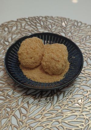 簡単! ご飯で作る即席きな粉おはぎ-レシピのメイン写真