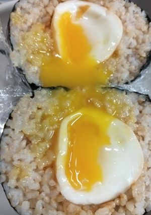 梅味噌で卵漬けときました-レシピのメイン写真