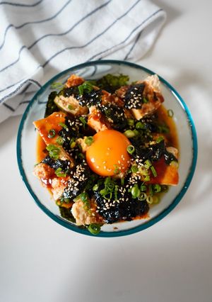 ユッケ風無限豆腐-レシピのメイン写真