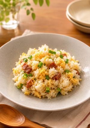 【ホットクック】米からチャーハン-レシピのメイン写真