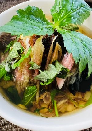 忙しい日の佃煮茶漬け😻-レシピのメイン写真