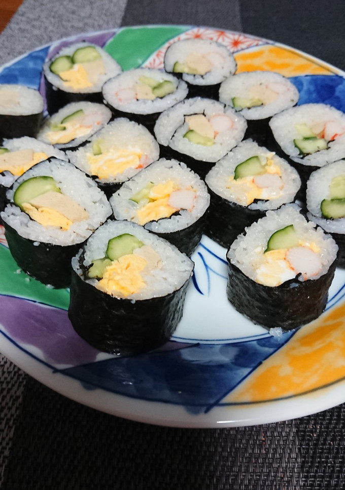 簡単巻き寿司-レシピのメイン写真
