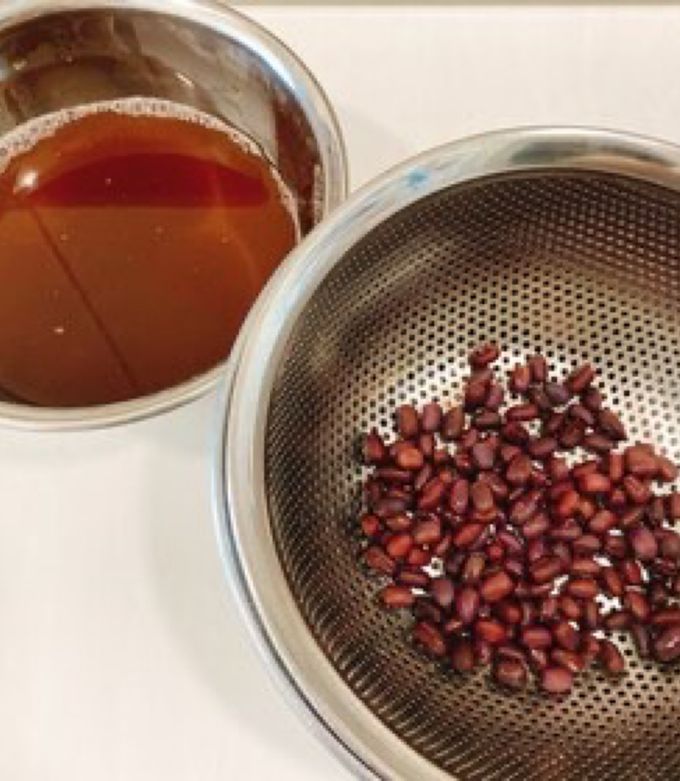 小豆茶！暑い季節に。水筒に入れるだけ。-レシピのメイン写真