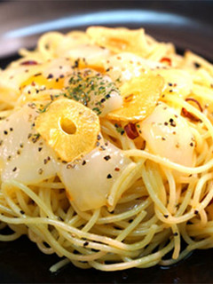 いかガーリックパスタ-レシピのメイン写真