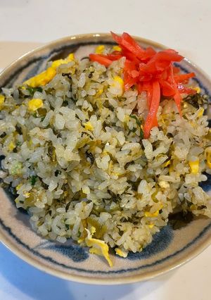 子供達も大好き高菜チャーハン!ごはんのお供にも-レシピのメイン写真