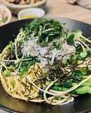 【のらぼうで柚子胡椒味噌パスタHP85】