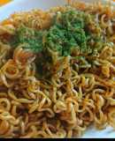 劇的に美味しく豆板老油風味の日清焼きそば