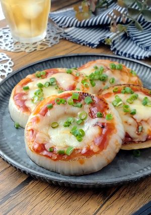とろ〜り新玉葱のヤンニョムチーズステーキ-レシピのメイン写真