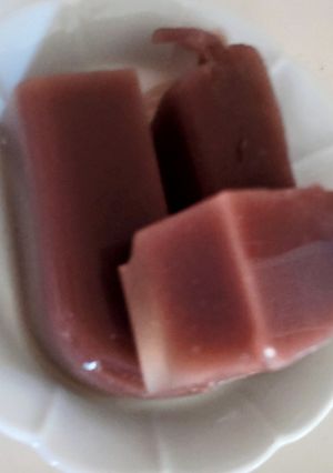 ほんのり塩味♪つるっと♪水ようかん-レシピのメイン写真