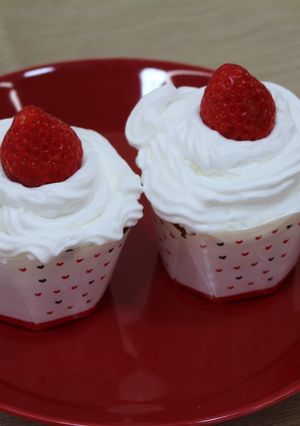 HMの苺のカップケーキ-レシピのメイン写真