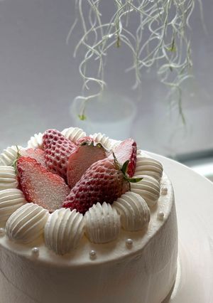 スポンジケーキ-レシピのメイン写真