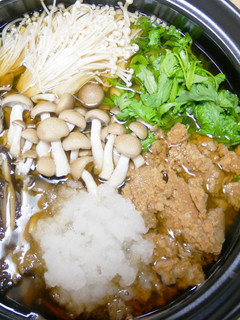 大豆ミートのアレンジレシピ!みぞれ鍋♪-レシピのメイン写真