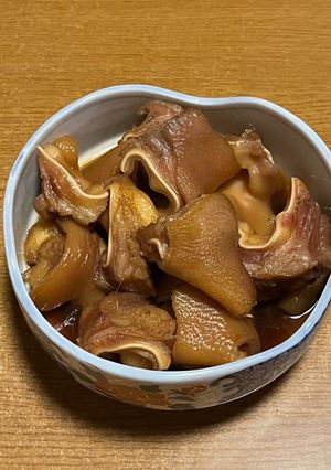 コラーゲンたっぷりミミガーの煮込み-レシピのメイン写真