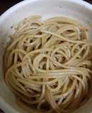 青じそ生はちみつ焼きそば風パスタ