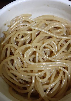 青じそ生はちみつ焼きそば風パスタ-レシピのメイン写真
